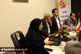 نشست صمیمی و بازدید دکتر شمس ریاست دانشگاه فنی و حر فه ای