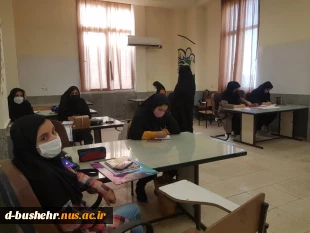 حضوری شدن آموزش‌های دروس آزمایشگاهی و کارگاهی آموزشکده فنی وحرفه ای دختران بوشهر از امروز 23 آبان ماه 1400 5