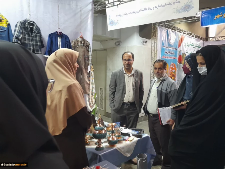 حضور فعال دانشگاه فنی و حرفه ای واحد بوشهر در نمایشگاه دستاوردهای پژوهش، فناوری و فن‌بازار 4