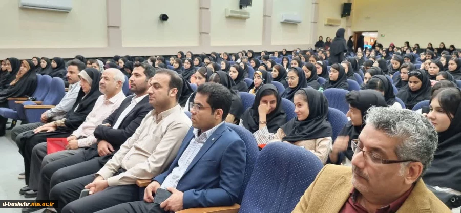 برگزاری آیین استقبال از دانشجویان نوورود آموزشکده ملی مهارت دختران بوشهر 12