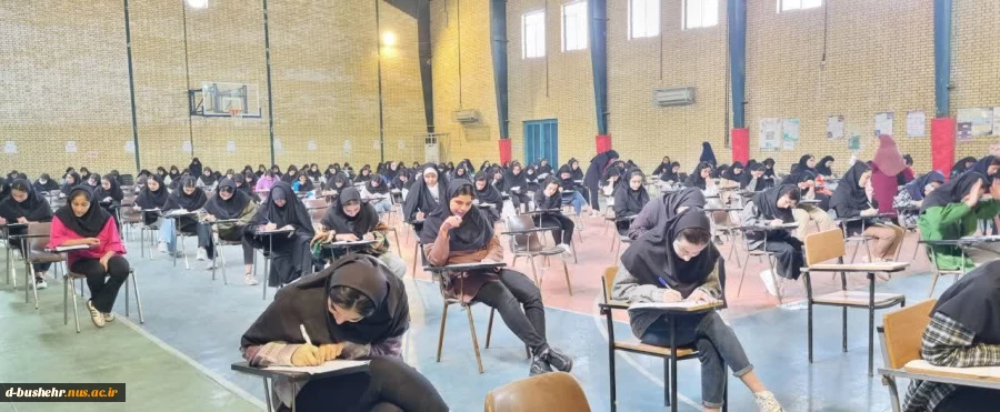 بازدید رئیس دانشگاه ملی مهارت واحد استانی بوشهر از حوزه برگزاری امتحانات پایانی نیمسال اول ۴۰۴-۱۴۰۳ 2