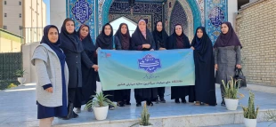 قبور شهدای گمنام در جوار حسینیه عاشقان ثارالله و سپاه استان بوشهر غبار روبی شد 2