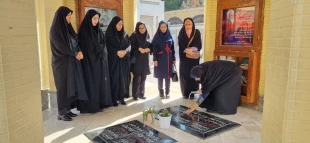 به مناسبت گرامیداشت دهه مبارک فجر و با هدف تجدید میثاق با شهدا؛
ادای احترام جمعی از اساتید آموزشکده ملی مهارت دختران بوشهر به مقام شامخ شهدای بوشهر 5