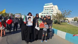 شرکت دانشگاهیان دانشگاه ملی مهارت استان بوشهر در راهپیمایی ۲۲ بهمن 3