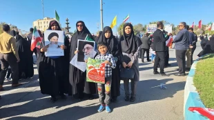 شرکت دانشگاهیان دانشگاه ملی مهارت استان بوشهر در راهپیمایی ۲۲ بهمن 4