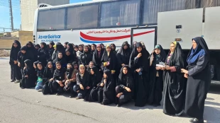 دانشجویان آموزشکده ملی مهارت دختران بوشهر به اردوی راهیان نور اعزام شدند 3