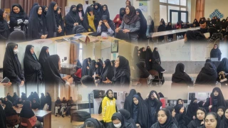 بازدید دانش آموزان دبیرستان عترت از آموزشکده ملی مهارت دختران بوشهر