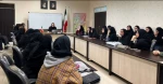برگزاری جلسه توجیهی کارآموزی و پروژه دانشجویان گروه آموزشی برق و کامپیوتر در آموزشکده ملی مهارت دختران بوشهر 2