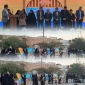برپایی نمایشگاه آثار دانشجویان آموزشکده ملی مهارت دختران بوشهر به مناسبت روز بوشهر در مدرسه سعادت