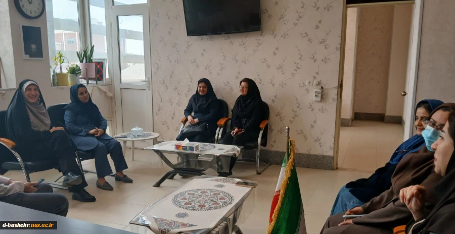 سرپرست جدید آموزشکده ملی مهارت دختران بوشهر با کارکنان دیدار کرد 2