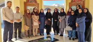 به مناسبت روز بزرگداشت شهدا و با هدف تجدید میثاق با شهدا؛
ادای احترام سرپرست و جمعی از کارکنان آموزشکده ملی مهارت دختران بوشهر به مقام شامخ شهدای بوشهر 2