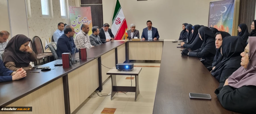 با حضور رئیس دانشگاه ملی مهارت واحد استانی بوشهر برگزار شد؛
آیین تکریم رئیس پیشین و معارفه سرپرست جدید آموزشکده ملی مهارت الزهرا(س) بوشهر 11