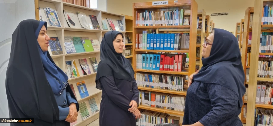 دیدار نوروزی سرپرست آموزشکده ملی مهارت دختران بوشهر با کارکنان، اعضای هیئت علمی، استادان و دانشجویان 2