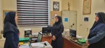 دیدار نوروزی سرپرست آموزشکده ملی مهارت دختران بوشهر با کارکنان، اعضای هیئت علمی، استادان و دانشجویان 3