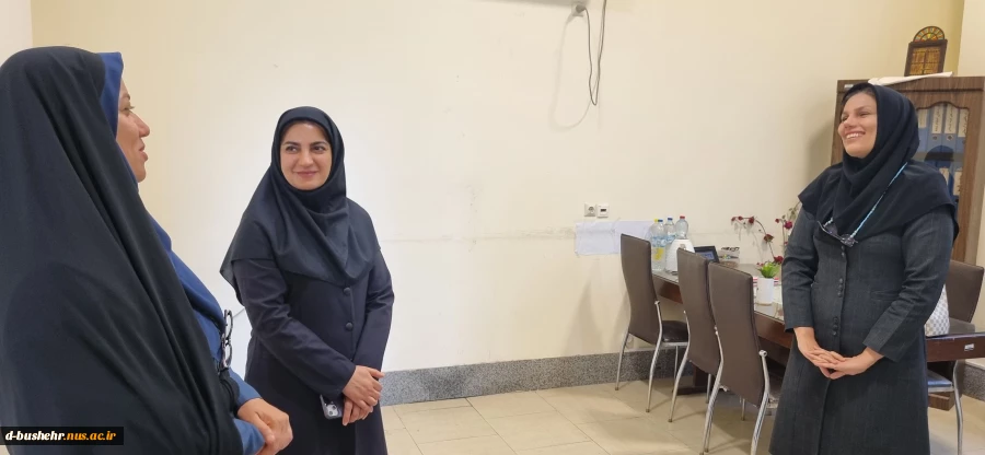دیدار نوروزی سرپرست آموزشکده ملی مهارت دختران بوشهر با کارکنان، اعضای هیئت علمی، استادان و دانشجویان 4