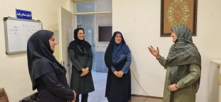 دیدار نوروزی سرپرست آموزشکده ملی مهارت دختران بوشهر با کارکنان، اعضای هیئت علمی، استادان و دانشجویان 6