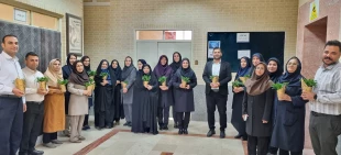 دیدار نوروزی رئیس دانشگاه ملی مهارت واحد استانی بوشهر با کارکنان آموزشکده ملی مهارت دختران بوشهر 2