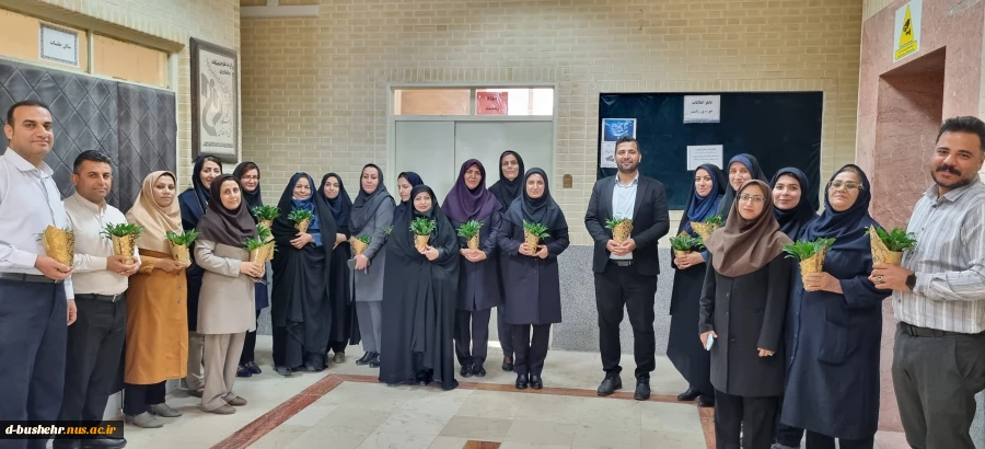 دیدار نوروزی رئیس دانشگاه ملی مهارت واحد استانی بوشهر با کارکنان آموزشکده ملی مهارت دختران بوشهر 2
