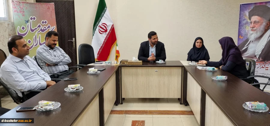 دیدار نوروزی رئیس دانشگاه ملی مهارت واحد استانی بوشهر با کارکنان آموزشکده ملی مهارت دختران بوشهر 3