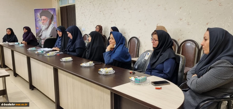 دیدار نوروزی رئیس دانشگاه ملی مهارت واحد استانی بوشهر با کارکنان آموزشکده ملی مهارت دختران بوشهر 4