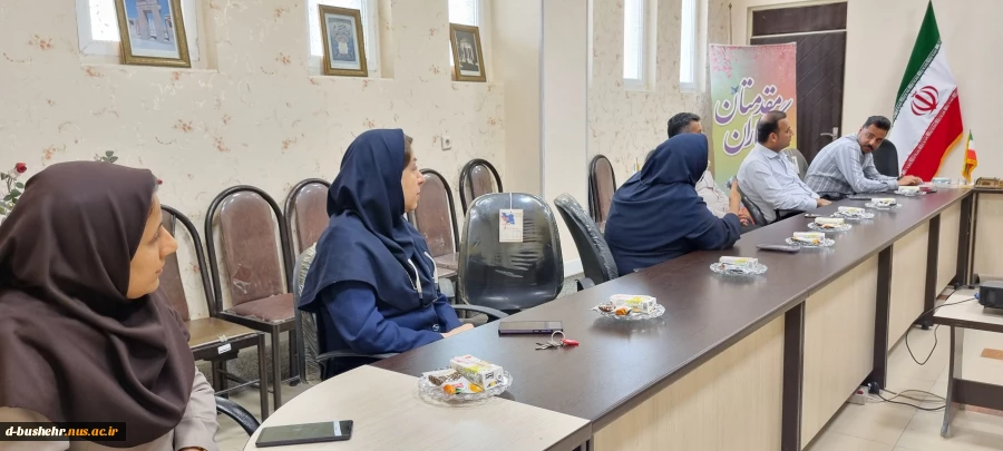 دیدار نوروزی رئیس دانشگاه ملی مهارت واحد استانی بوشهر با کارکنان آموزشکده ملی مهارت دختران بوشهر 5