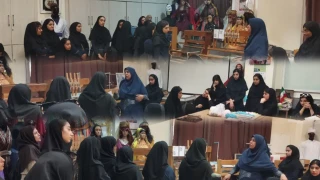 بازدید دانش آموزان هنرستان رازی بوشهر از آموزشکده ملی مهارت دختران بوشهر