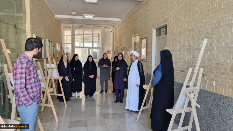 برگزاری مراسم معارفه مسئول هیئت مذهبی دانشجویی حضرت رقیه(س) آموزشکده ملی مهارت دختران بوشهر 4