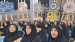 برپایی نمایشگاه آثار دانشجویان آموزشکده دختران بوشهر در مراسم محفل قرآنی «به سوی فتح» 2
