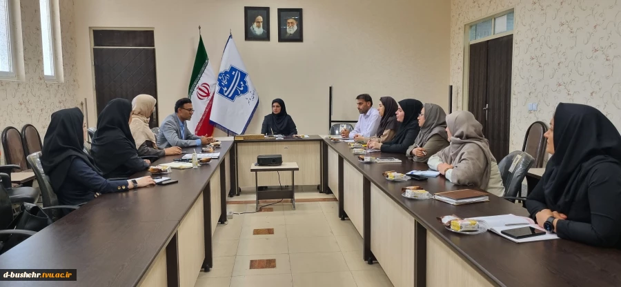 آموزشکده دختران بوشهر میزبان جلسه کمیته منتخب آموزشی با محوریت برنامه های سال تحصیلی جدید 3