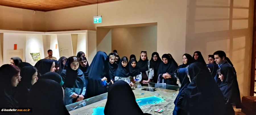 بازدید دانشجویان آموزشکده ملی مهارت دختران بوشهر از اماکن تاریخی به مناسبت هفته گردشگری و دریانوردی 3