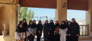 بازدید دانشجویان آموزشکده ملی مهارت دختران بوشهر از اماکن تاریخی به مناسبت هفته گردشگری و دریانوردی 6