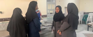 بازدید رئیس آموزشکده ملی مهارت دختران بوشهر از سلف‌سرویس و خوابگاه؛ بررسی مشکلات و شنیدن نظرات دانشجویان 2