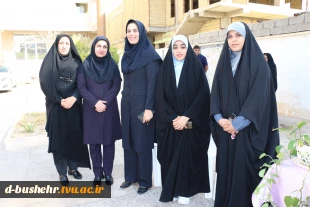 آغاز ثبت‌نام دانشجویان نوورود با استقبال رئیس آموزشکده ملی مهارت دختران بوشهر 9