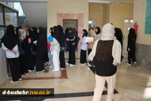 آغاز ثبت‌نام دانشجویان نوورود با استقبال رئیس آموزشکده ملی مهارت دختران بوشهر 10