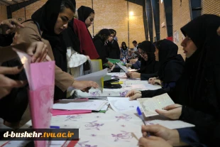 آغاز ثبت‌نام دانشجویان نوورود با استقبال رئیس آموزشکده ملی مهارت دختران بوشهر 5