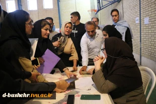 آغاز ثبت‌نام دانشجویان نوورود با استقبال رئیس آموزشکده ملی مهارت دختران بوشهر 6