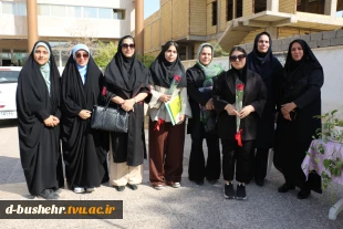 آغاز ثبت‌نام دانشجویان نوورود با استقبال رئیس آموزشکده ملی مهارت دختران بوشهر 7