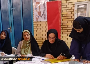 آغاز ثبت‌نام دانشجویان نوورود با استقبال رئیس آموزشکده ملی مهارت دختران بوشهر 14
