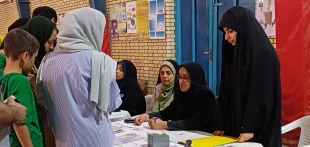 آغاز ثبت‌نام دانشجویان نوورود با استقبال رئیس آموزشکده ملی مهارت دختران بوشهر 15