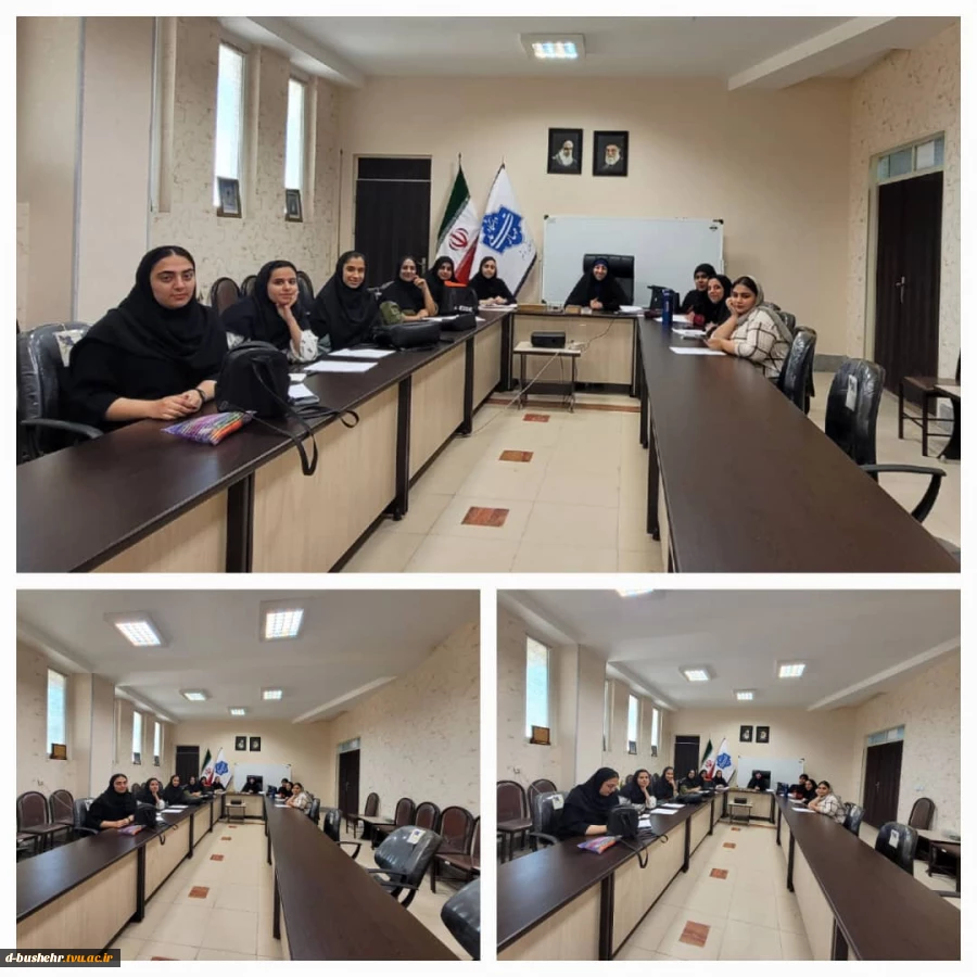 برگزاری جلسه توجیهی کارآموزی دانشجویان رشته تربیت کودک 2