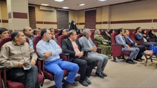 نشست صمیمی دکتر غلامرضا زمانی، رئیس دانشگاه ملی مهارت کشور با دانشگاهیان آموزشکده‌های استان بوشهر