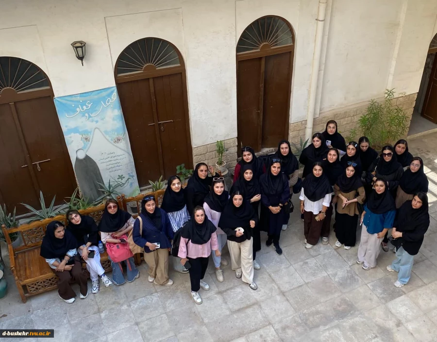 بازدید آموزشی دانشجویان معماری از عمارت تاریخی رشیدی 2