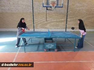 برگزاری مسابقات ورزشی به مناسبت هفته تربیت بدنی با هدف شور و نشاط و امیدآفرینی در آموزشکده دختران بوشهر 5