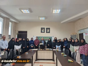 برگزاری نشست «نقش قرآن در زندگی» در آموزشکده ملی مهارت دختران بوشهر 5