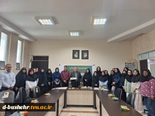 برگزاری نشست «نقش قرآن در زندگی» در آموزشکده ملی مهارت دختران بوشهر 6