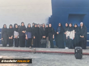بازدید علمی دانشجویان رشته حسابداری آموزشکده دختران بوشهر از صنایع دریایی ایران (صدرا) 9