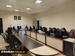 برگزاری کارگاه آموزشی «تحلیل صورت‌های مالی با محوریت محاسبه نسبت‌های مالی» در آموزشکده ملی مهارت دختران بوشهر 2