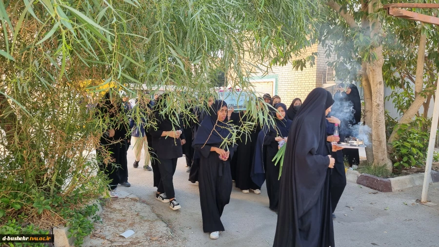 برگزاری یادواره شهدا همزمان با سالروز شهادت حضرت زهرا(س) در آموزشکده دختران بوشهر 4