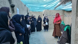 تجدید میثاق دانشگاهیان آموزشکده ملی مهارت دختران بوشهر با آرمان‌های شهدا و بانوی دو عالم در هفته بسیج 16