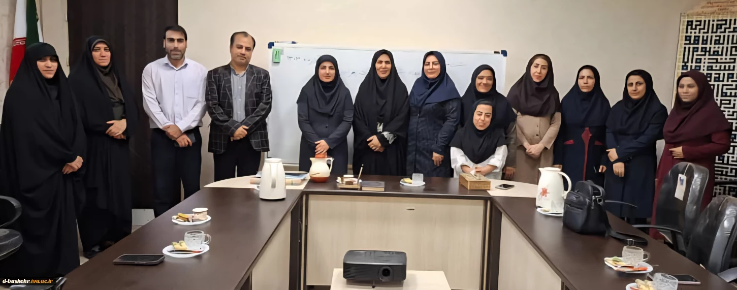 نشست فرهنگی «ابعاد شخصیتی حضرت زهرا(س)» در آموزشکده ملی مهارت دختران بوشهر برگزار شد